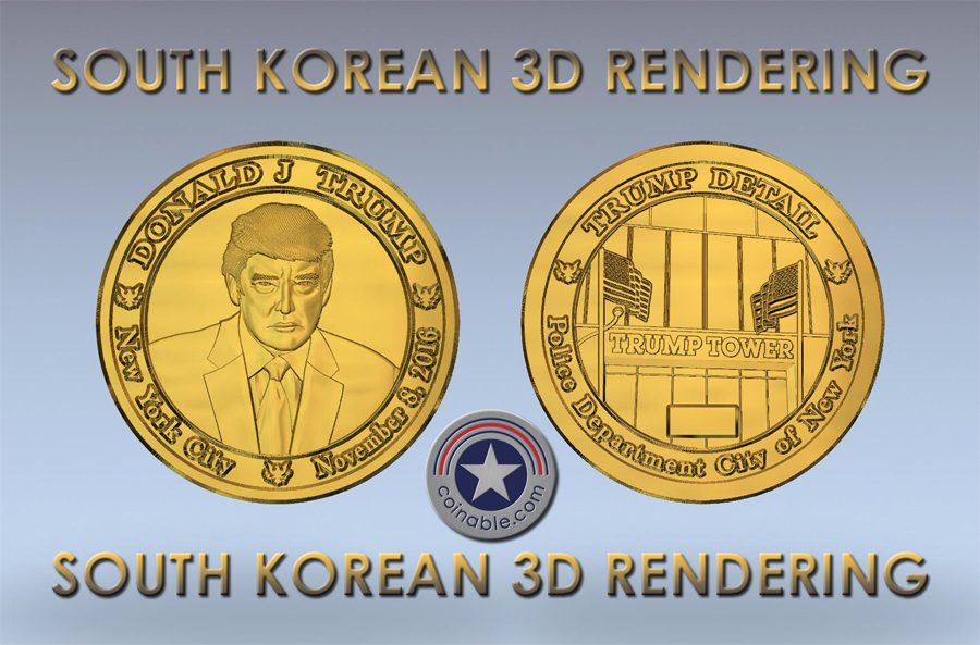 Challenge Coins made in South Korea