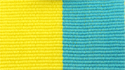 Yellow & Teal Ribbon