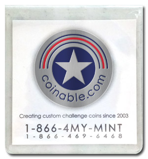 Challenge Coin RF Sleeve