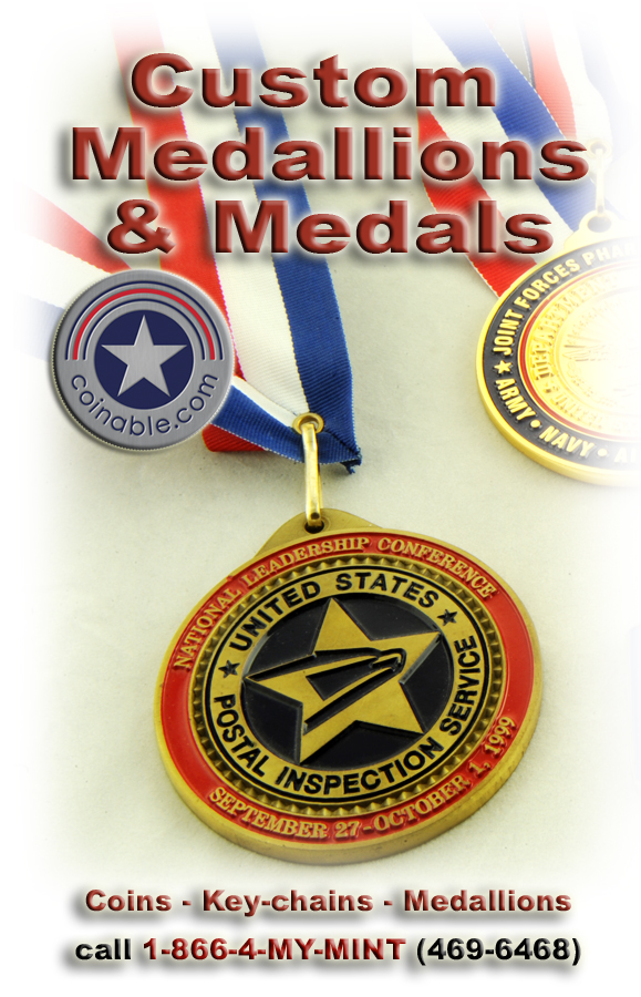 Custom Shaped Challenge Coins